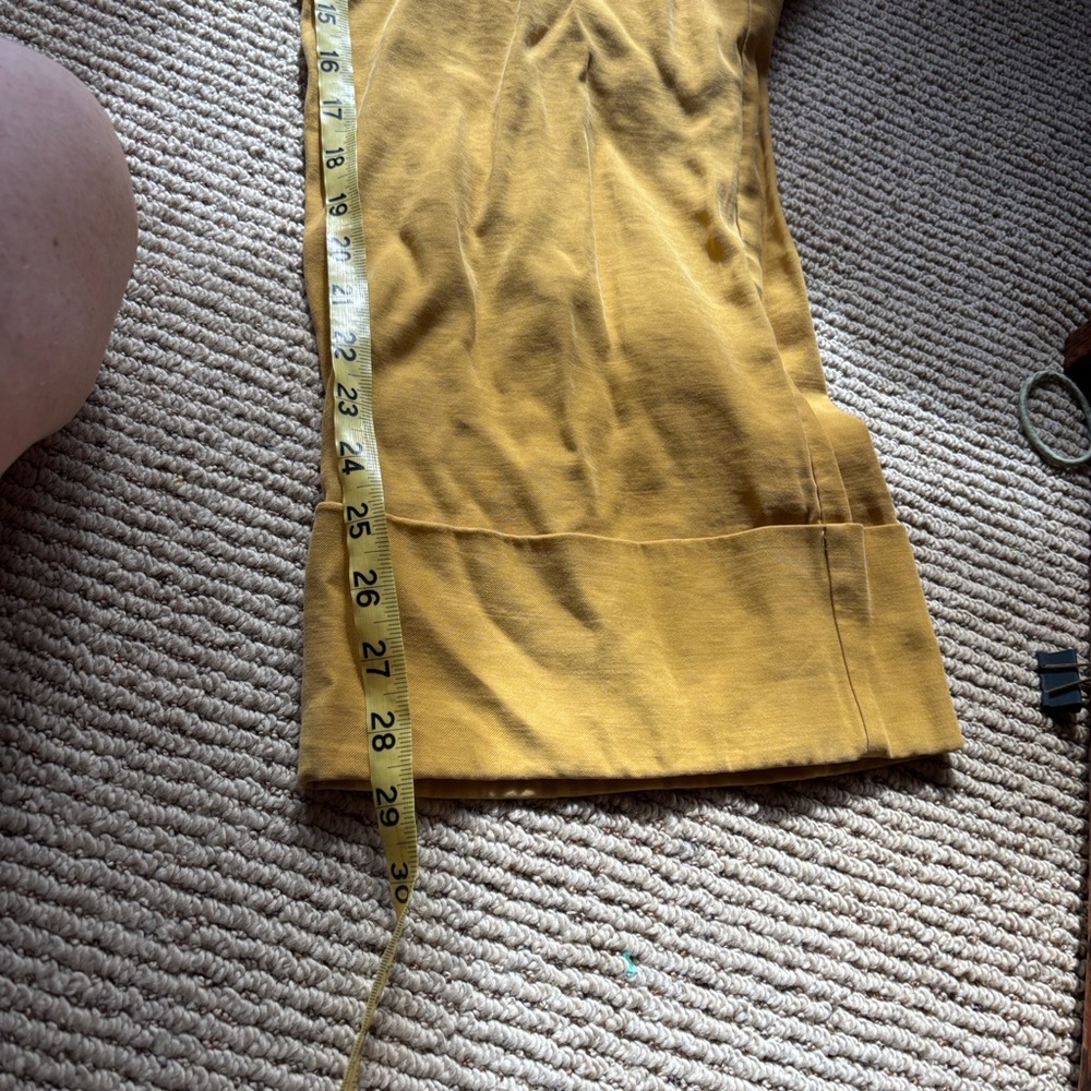 TOPSHOP wide leg, palazzo pants.High waisted cuffed. Cuffed. Pockets. Size 4 - Picture 8 of 11